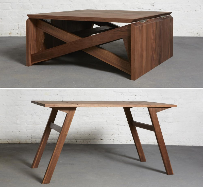 Illustration for article titled Transform This Coffee Table Into a Classy Place To Dine In Seconds